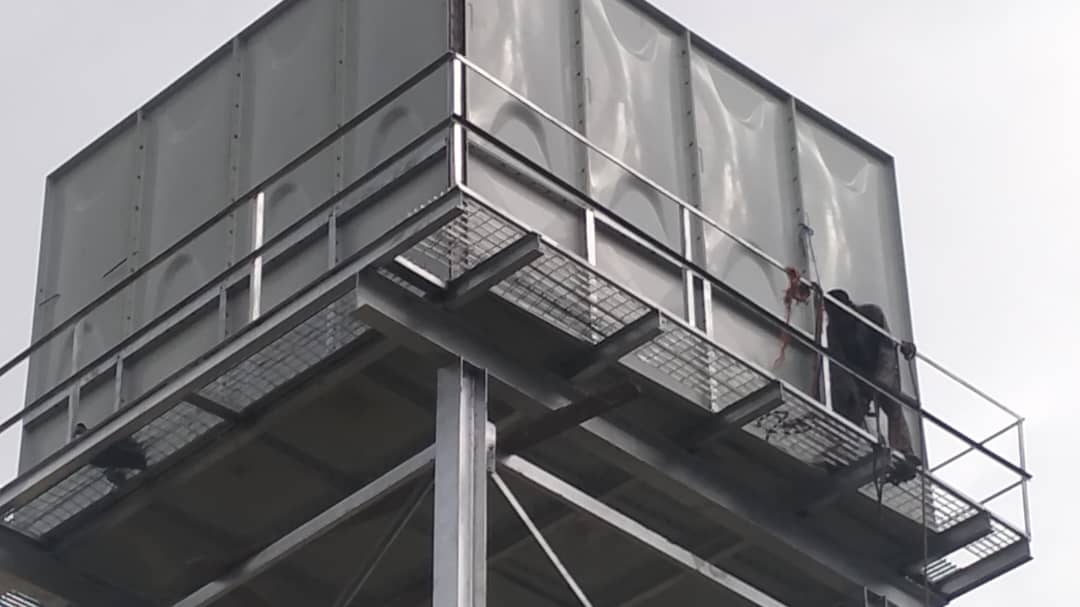 Industrial Tank Stand Fabrication